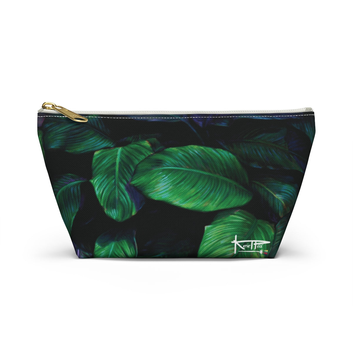 Botanical Art Zippered Accessory Pouches