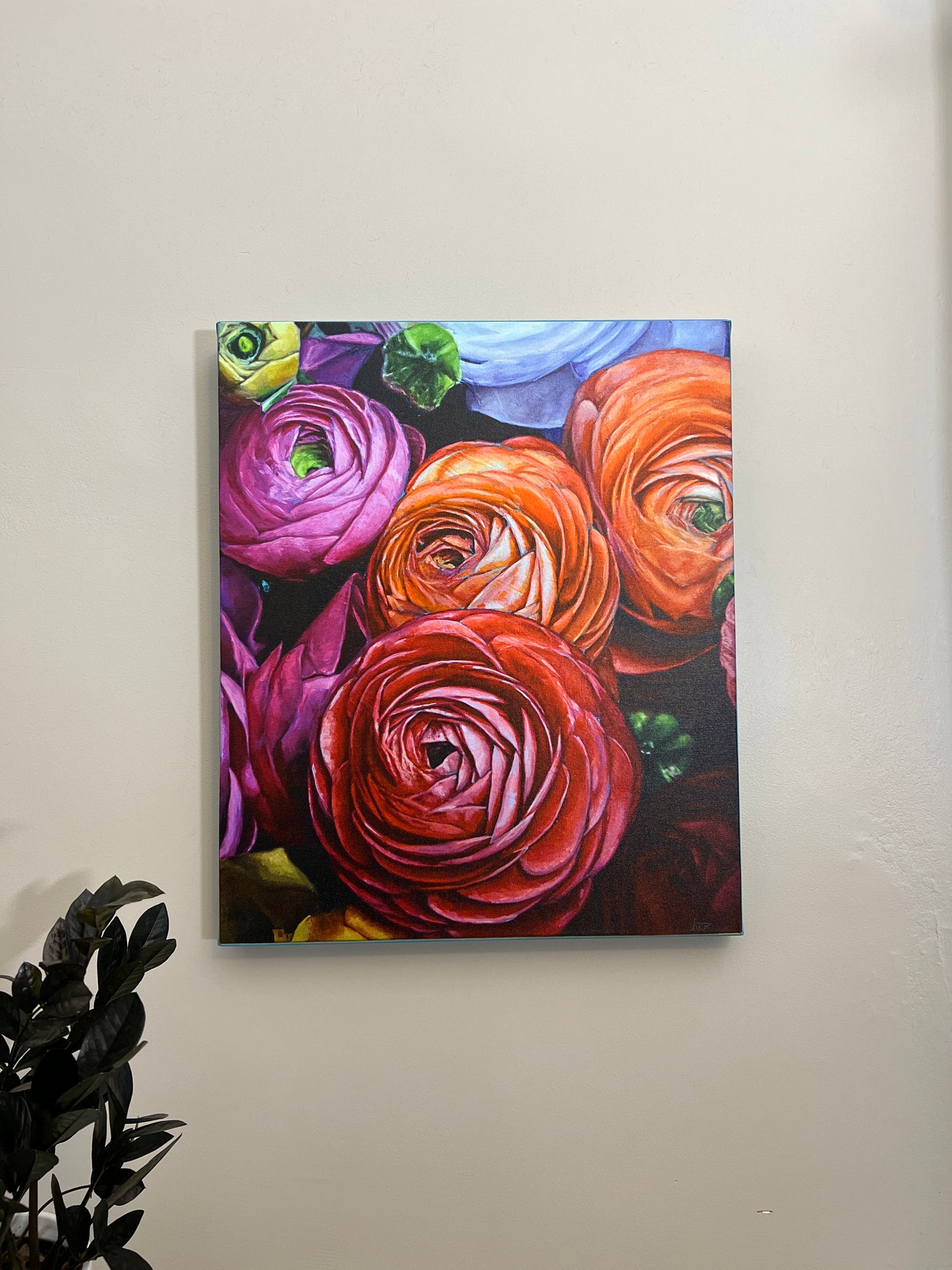 Ranunculus II Canvas Print (20x24")
