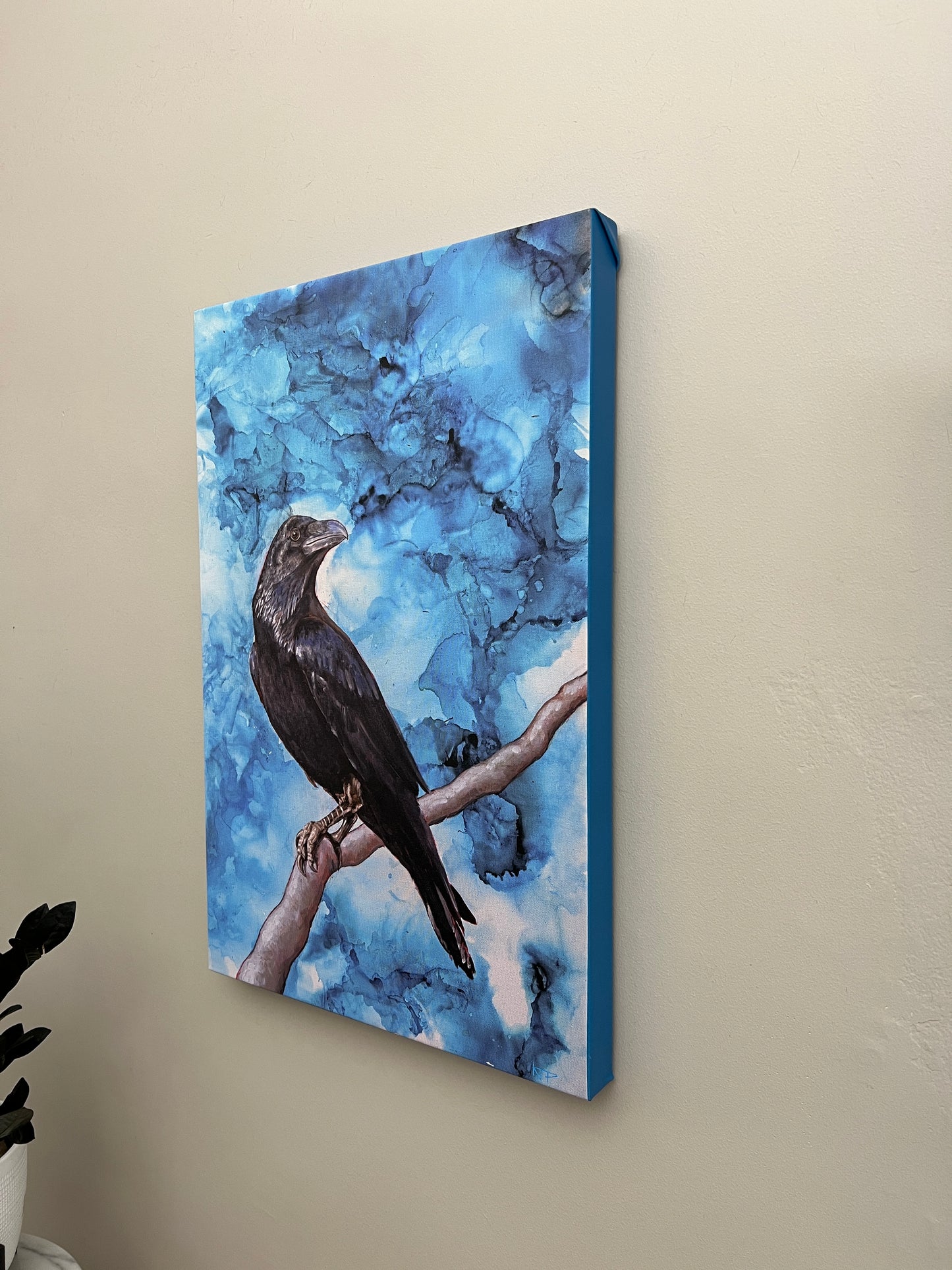 Raven Canvas Print (16x24")