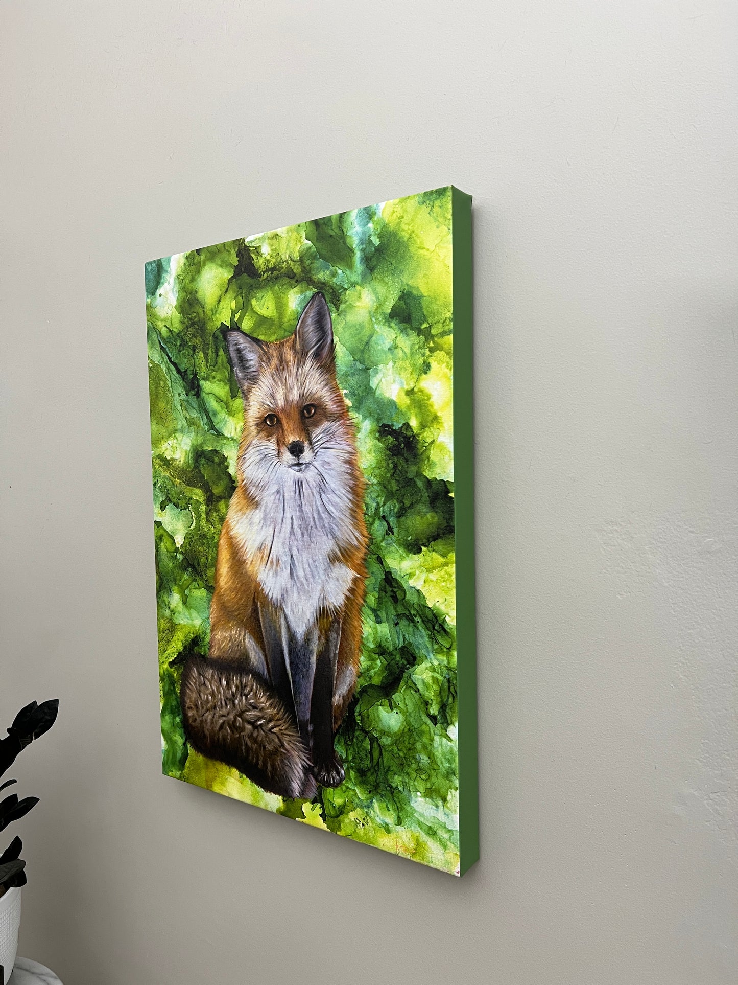 'Floof Sees Into Your Soul' Canvas Print (16x24")