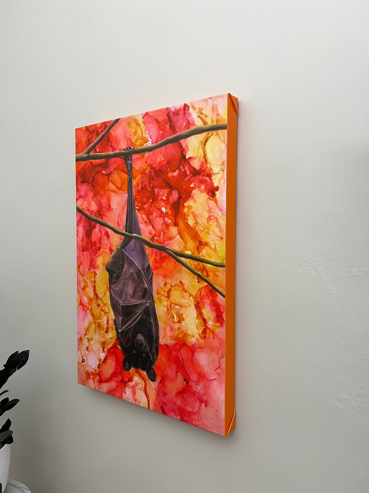 Hangin' n' Creepin' Canvas Print (16x24")