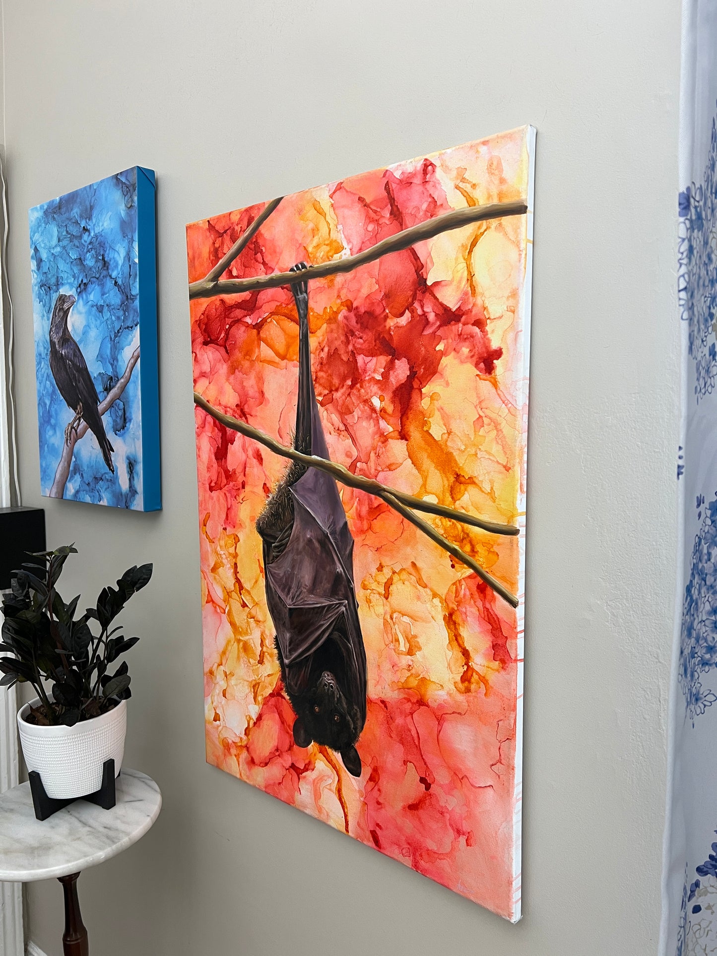 Hangin' n' Creepin' Oil Painting