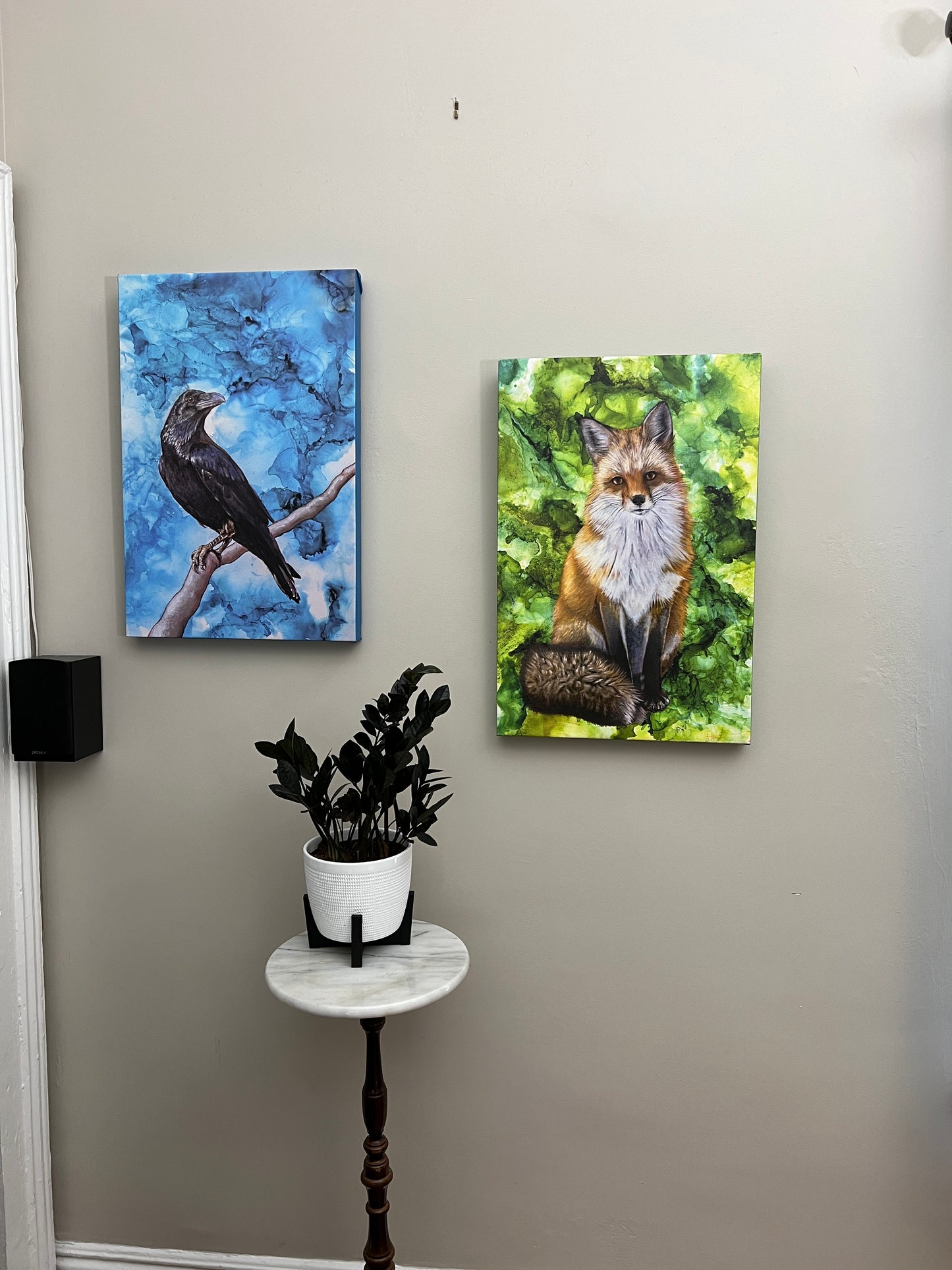 'Floof Sees Into Your Soul' Canvas Print (16x24")