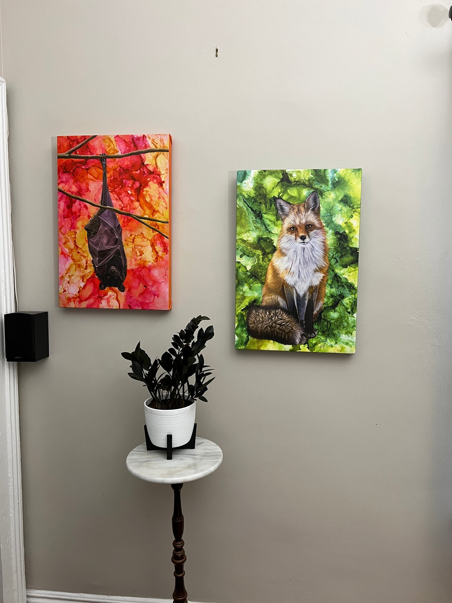 Hangin' n' Creepin' Canvas Print (16x24")