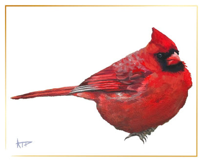 Bird Prints (Gold Border)