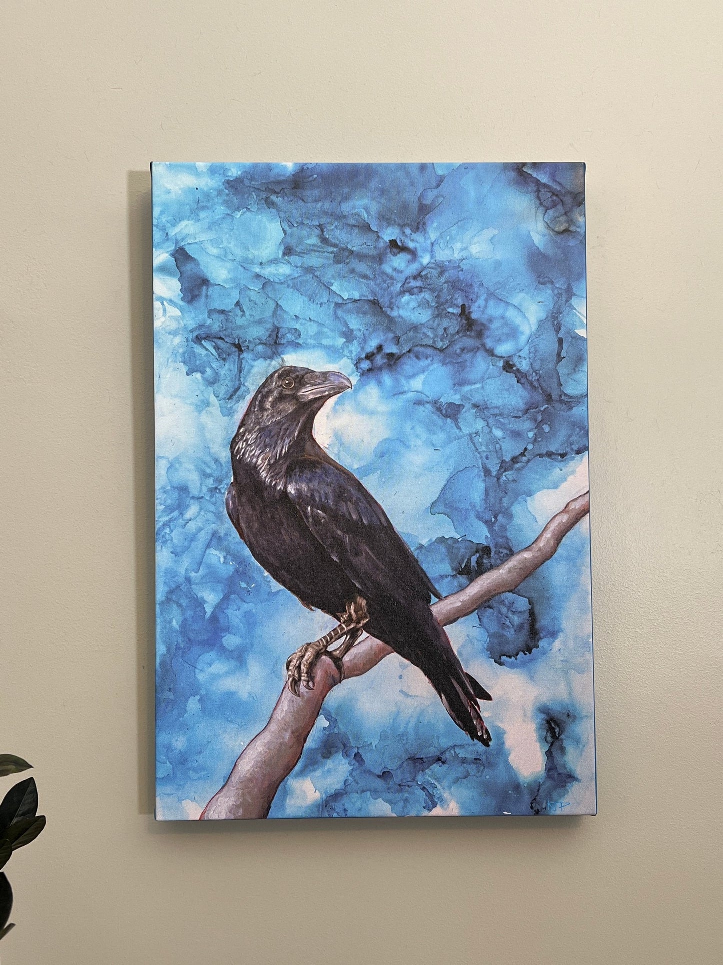 'The Raven' Oil Painting