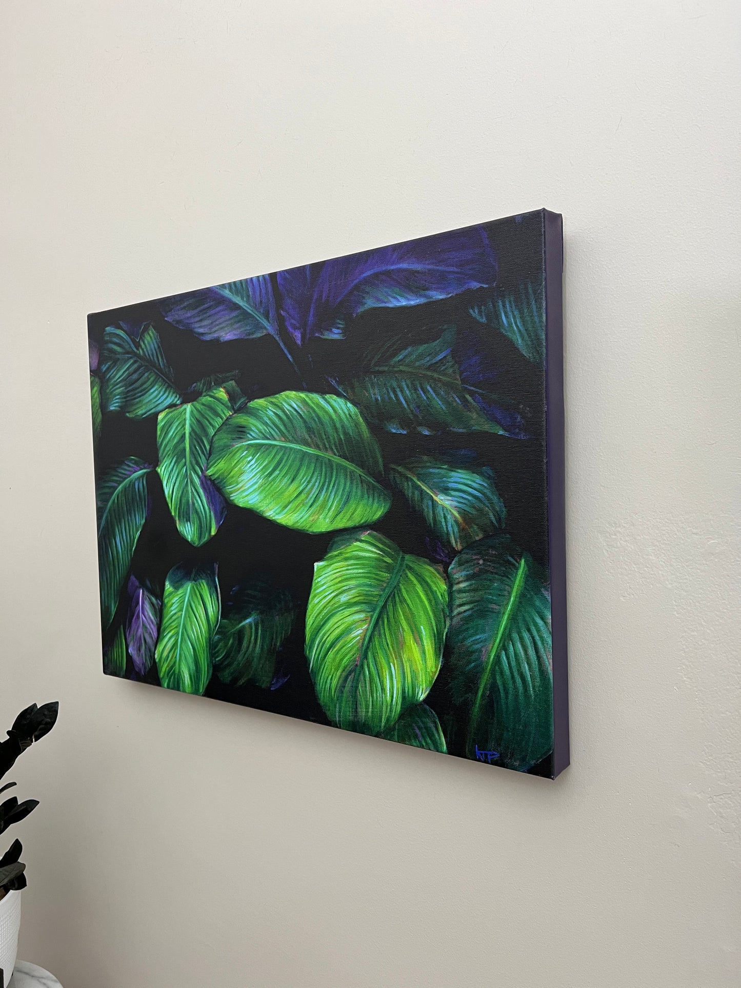 Juicy Plants Canvas Print (18x24")