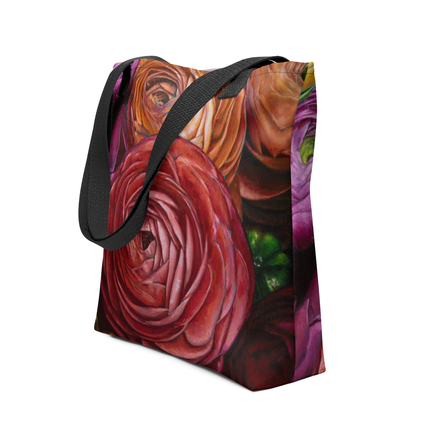 Ranunculus Flowers Tote Bag